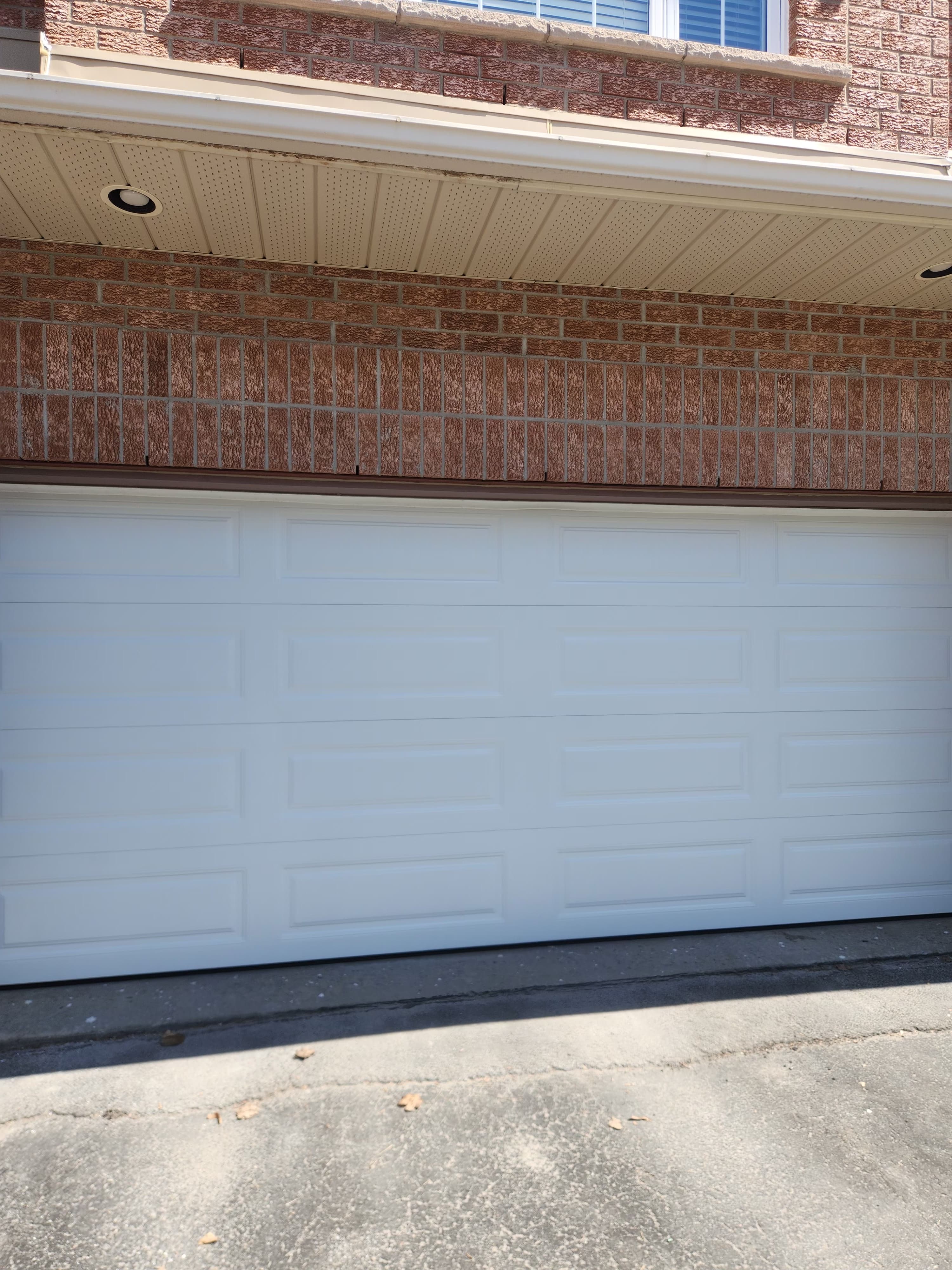 New insulated garage door installed on a Kanata home — Ottawa Garage Door Repair